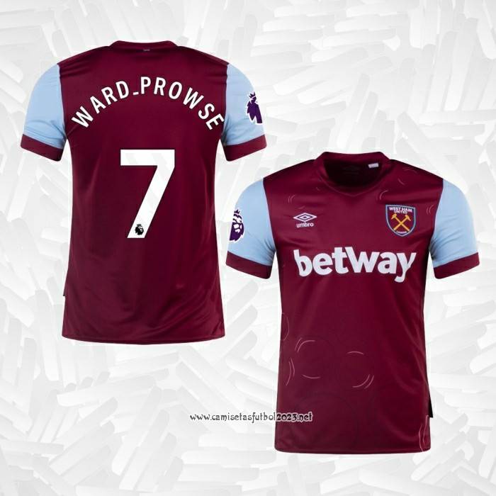 Camiseta 1ª West Ham Jugador Ward-Prowse 2023-2024